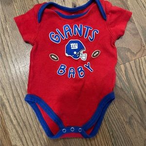 NY Giants Baby Onesie 6/9mths